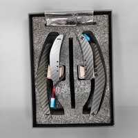 2 paires de levier de vitesses magnétique en carbone complet pour BMW X3 F06 F15 F22 F26 F32 F91 G08 G12 G70 M240i