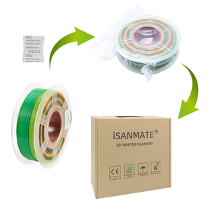 <span class=keywords><strong>ISANMATE</strong></span> 3D PLA Drucker-Filament PLA Regenbogen 1,75mm 1kg Regenbogen-PLA-Filament - Product Image 6