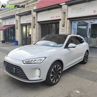 PET Nardo Gris Super Brillant Vinyle Wrap Film Adhésif Autocollant Avec Dégagement De L'air Film De Protection De Peinture De Voiture