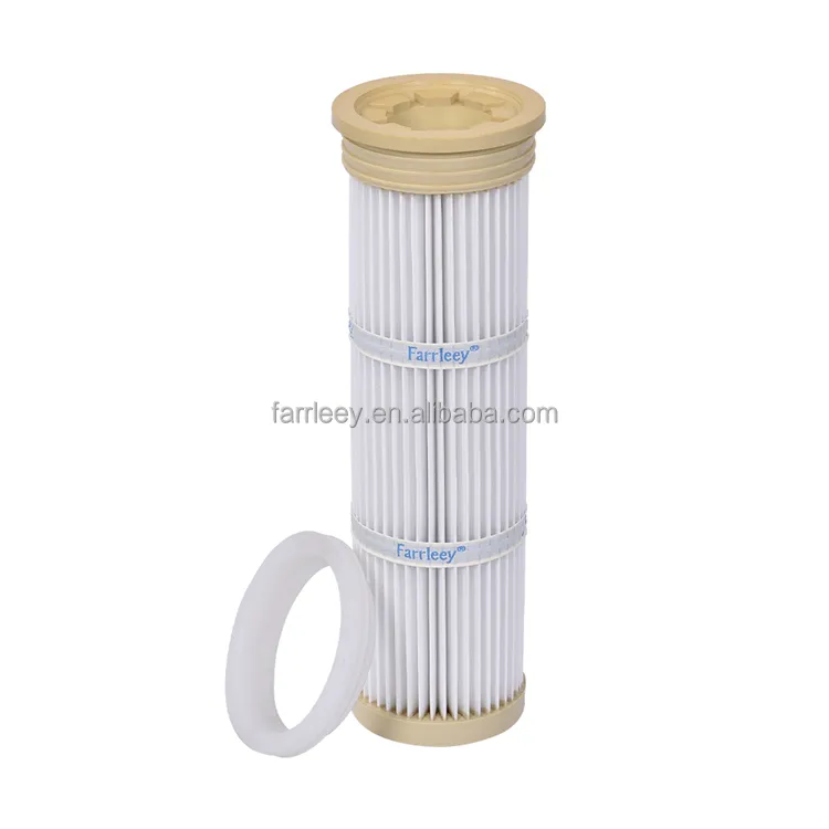 Factory Direct Supply Powder Collection Cylindrical Separator Air Dust Cartridge Filter Price