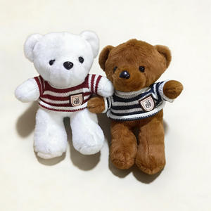 Adorable Oso <span class=keywords><strong>de</strong></span> Peluche, Juguete <span class=keywords><strong>de</strong></span> Peluche Suave, Mini Osos <span class=keywords><strong>de</strong></span> Peluche <span class=keywords><strong>de</strong></span> <span class=keywords><strong>Dibujos</strong></span> <span class=keywords><strong>Animados</strong></span> con Suéter, Juguetes <span class=keywords><strong>de</strong></span> Peluche para Niños - Product Image 4