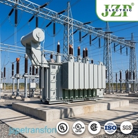 Transformador de Potencia Trifásico de Alta Eficiencia JZP de 10kV 20kV 35kV Lleno de Aceite para Redes de Distribución