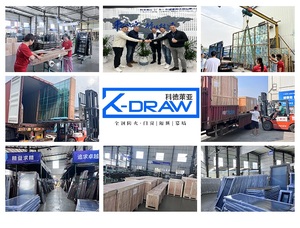 ประตูเหล็กแบบฝรั่งเศส K-draw พร้อมฉนวนกันความร้อนแบบ Broken Bridge ดีไซน์โพสต์โมเดิร์น  หน้าจอสแตนเลส รับประกัน 5 ปี สำหรับบ้านพักตากอากาศในสวน - Product Image 6