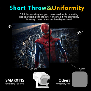 X11s hy320mini chiếu 4k thông minh trong nhà di động Android 13 điều hành LED màn hình không dây wifi kép cho BT cho nhà - Product Image 3