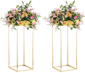 Support floral de mariage en métal doré, centre de table, décoration intérieure OUGE <span class=keywords><strong>RTFS</strong></span>-25 - Grande Vente - Product Image 1