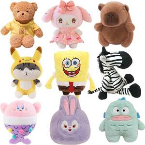 Peluche de Tigre Feroz con Patrón de Rayas, Rey del Bosque, con Ojos Bordados, Relleno de Algodón PP, Juguetes de Peluche Grandes - Product Image 4