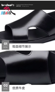 Sandalias de Hombre con Suela de Goma, Impermeables, de Bajo Precio, para Deportes al Aire Libre, Playa, Verano - Product Image 5