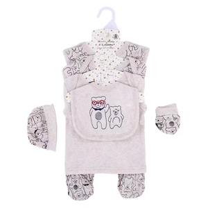 Original en coton <span class=keywords><strong>ensemble</strong></span> de les vetements pour enfants garçon et filles en gros 2023 - Product Image 5