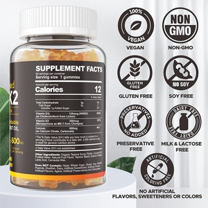 Gomitas orgánicas de vitamina Baja en Azúcar y calcio, vitamina <span class=keywords><strong>D3</strong></span> y <span class=keywords><strong>K2</strong></span> <span class=keywords><strong>CA</strong></span>, soporte para articulaciones saludables, suplemento de vitamina en caramelos de goma, dosificación Oem - Product Image 4