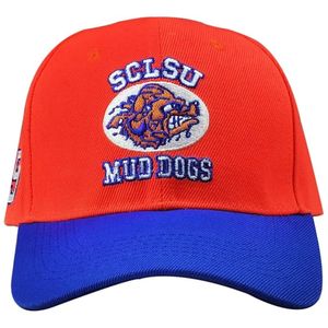 Factory Custom Zero Tariff Red Men's #9 50th Anniversary Mud <strong>Dogs</strong> Hats Embroidery Adjustable <strong>Flat</strong> Brim Baseball <strong>Caps</strong> - Product Image 5