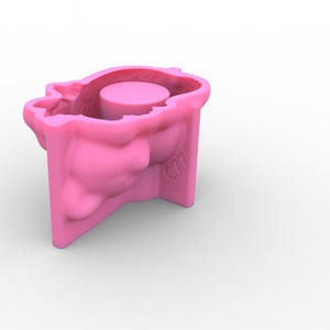 Molde de silicona para maceta de suculenta de gato, adornos de piedra perfumados, Cenicero casero, soporte para bolígrafo, regalo artesanal casero - Product Image 4