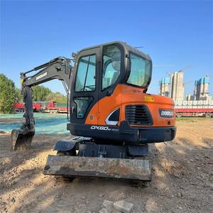 Fornitore reale vendita diretta Doosan DX60W escavatore escavatore ruote usate - Product Image 2