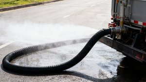 Yüksek kaliteli 2 inç 20 metre aşınmaya dayanıklı kauçuk hortum esnek kauçuk kumaş takviyeli yüksek basınçlı kauçuk hortum tarımsal sulama - Product Image 6