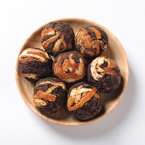 Yunnan-té aromático cocido a mano de puerh, Bola de dragón, Rosa jazmín, flor suelta, bolas de té fermentado, chaqiu - Product Image 3