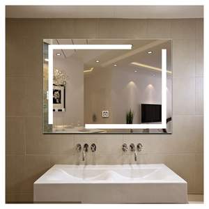 <span class=keywords><strong>Espejo</strong></span> LED de pared sin marco <span class=keywords><strong>para</strong></span> Barbero, <span class=keywords><strong>espejo</strong></span> de salón de <span class=keywords><strong>tocador</strong></span> de cuerpo entero <span class=keywords><strong>con</strong></span> luces LED - Product Image 3