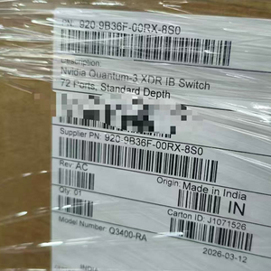 Switch Infiniband Quantum-X800 Q3400-RA de Alta Densidad con 144 Puertos y 800 GB/s para Clústeres de Computación de IA - Product Image 2