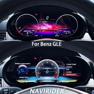 Panel de Instrumentos con Pantalla LCD de 12.3 Pulgadas, Carplay Inalámbrico y Android Auto para Mercedes Benz ML GL GLE GLS W166 X166, Velocímetro para Automóvil - Product Image 1