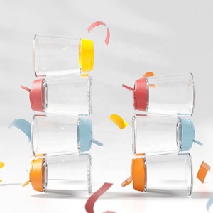 Bộ Lọ Gia Vị Thủy Tinh Hai Mặt Mới, Lọ Đựng Gia Vị Bốn Hũ Gia Vị Muối Nhiều Màu - Product Image 4