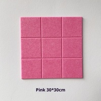 Panneau acoustique en polyester isolant 100% polyester 11,9 mm Feutre tricoté pour décoration