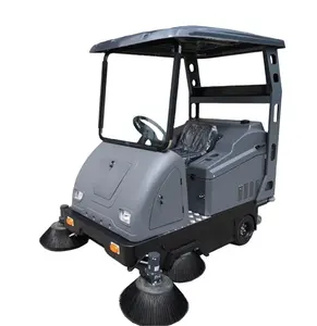 Street Sweeper Floor Cleaning Sweeping Machine Large Tank Floor Cleaning Vacuum Rode Floor Sweeper Machine