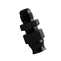 Raccord de réduction AN6 femelle à flare 5/16" 3/8" pour tube de carburant rigide, en alliage moulé, poli, classe 150