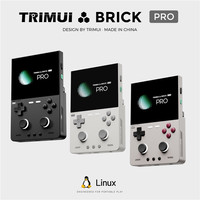 Console de jeu rétro portable Trimui Brick Pro TG4040, écran 3,95 pouces, jeu open source, lecteur 64 Go pour PS1