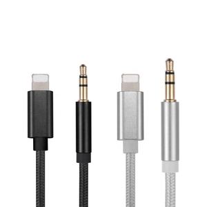 Adaptador <span class=keywords><strong>de</strong></span> Audio Trenzado <span class=keywords><strong>de</strong></span> Nailon Heroshieldz <span class=keywords><strong>de</strong></span> 3.5mm para iPhone 12/12, Cable Macho para Coche, Conector Chapado en Oro <span class=keywords><strong>de</strong></span> 24K, Longitud <span class=keywords><strong>de</strong></span> 3.3FT/1M, CE RoHS - Product Image 1