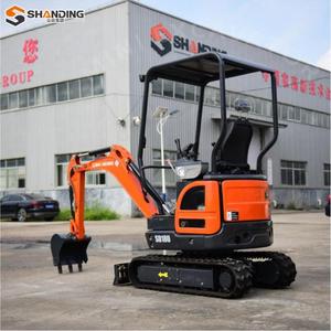 จัดส่งฟรี รถขุดขนาดเล็ก 1.8 ตัน เครื่องยนต์ดีเซล ได้รับการรับรองมาตรฐาน CE และ EPA กำลังขุดสูง พร้อมปั๊มและชุดเกียร์ - Product Image 6
