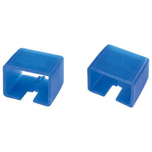 Identificador de Cable Rj45 Azul 1 x 1.4 x 1 cm para Gestión de Cables de Red - Product Image 1