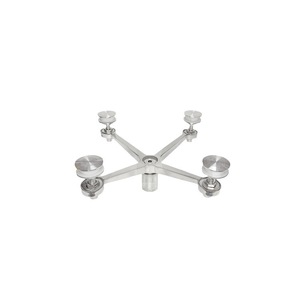 Stainless Steel Glass <b>Curtain</b> Wall Claw Fittings 316/304/202 Industrial Support Components For Glass Wall - Product Image 1