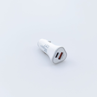 PD + QC3.0 double chargeur de voiture 38W Charge rapide charge rapide USB-C type-c chargeur de voiture PD + QC3.0 adaptateur pour chargeur de téléphone