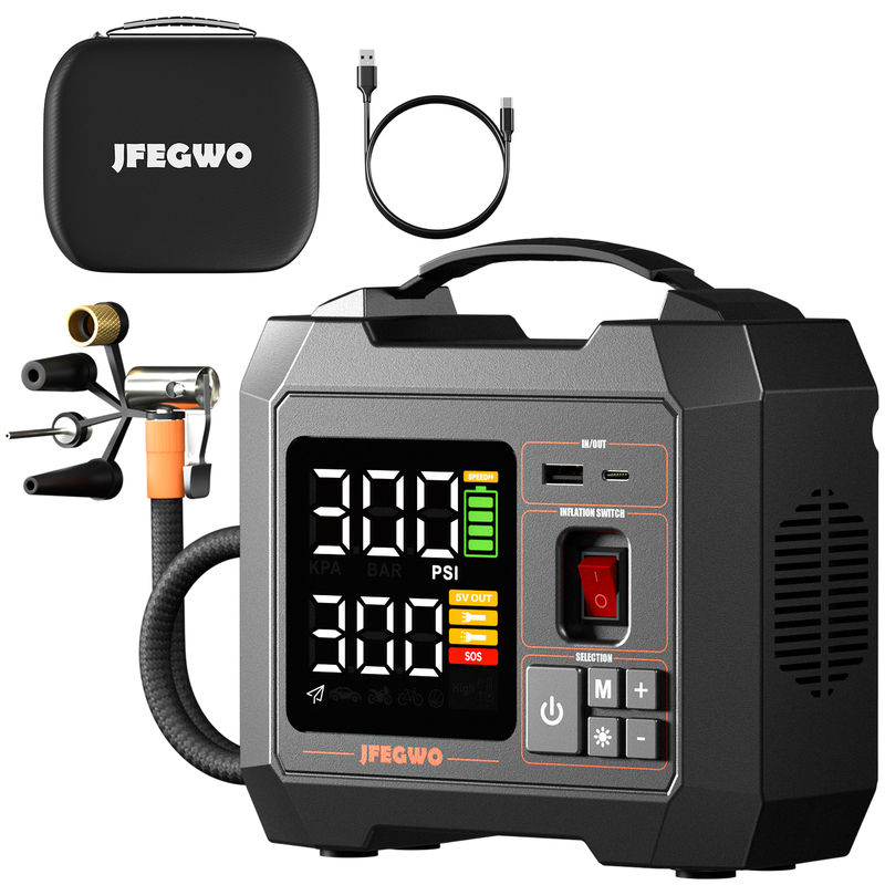 Wireless Portable Car Air Compressor Tyre