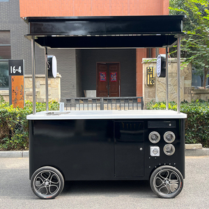 Carrito de Comida Móvil para Negocios, Carrito Congelador de Helados para Venta de Aperitivos - Product Image 2
