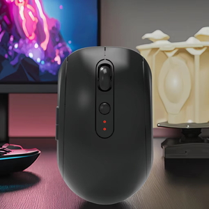 Oem Design Led Gloeiende Ergonomische Mini Gaming Muis 1200 Dpi 3 Knoppen Bedrade Usb-Aansluiting Batterij Power Voor <span class=keywords><strong>Desktop</strong></span> Gebruik - Product Image 1