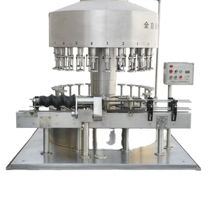 Máquina de Llenado Rotativa Personalizable para Botellas de Vidrio y Plástico, Aplicaciones de Agua y Bebidas, con Presión Negativa - Product Image 1