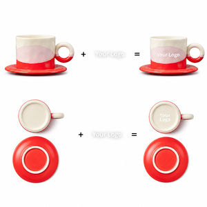 Taza <span class=keywords><strong>de</strong></span> Café <span class=keywords><strong>de</strong></span> Cerámica Personalizada con Logotipo MSH, Venta al por Mayor <span class=keywords><strong>de</strong></span> Piezas Individuales, Etiqueta Blanca, para Artículos Promocionales Corporativos y Horeca - Product Image 2