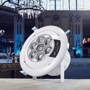 Luz de escenario LED RGBW <span class=keywords><strong>AMG</strong></span> de 6 ojos rentable con efecto de cabeza móvil, clasificación IP33, montaje colgante, DMX512/Activación por sonido/Automático/Master - Product Image 1