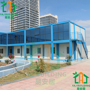 Maison conteneur multifonctionnelle détachable, personnalisable, 20 pieds, 40 pieds, préfabriquée avec cuisine, pour école, à vendre - Product Image 4