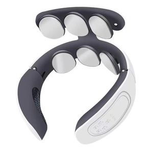 Masajeador <span class=keywords><strong>cervical</strong></span> portátil profesional superventas, masajeador de cuello de doble capa para hombros con alivio de pulso eléctrico - Product Image 5