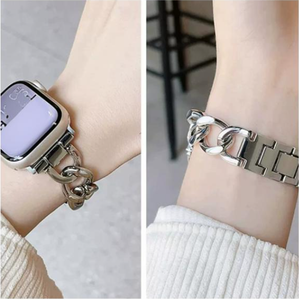 Cinturino per Orologio Elegante e Minimalista, Catena in Metallo Compatibile con Serie di Orologi, Disponibile in Diversi Colori, Cinturino Charm - Product Image 2