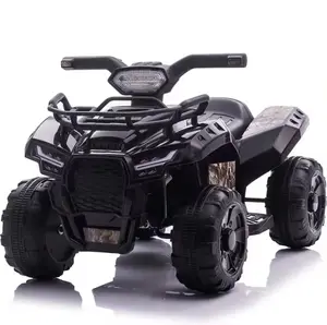 ATV esportivo elétrico unissex de 12 volts para crianças, carro 4x4 de 4 rodas com controle remoto parental, brinquedo alimentado por bateria de plástico