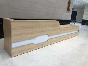 โต๊ะแผนกต้อนรับส่วนหน้าโต๊ะเคาน์เตอร์โต๊ะแผนกต้อนรับ - Product Image 4