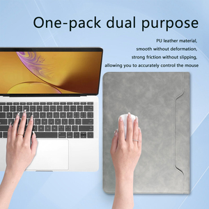 Tùy chỉnh máy tính xách tay tay áo trường hợp cá nhân an toàn khóa vân tay PU da đa tài liệu túi văn phòng tập tin tổ chức thư mục tập tin Bìa - Product Image 5