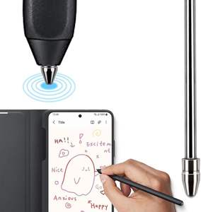 注目すべき2 Galaxy Note10/20/Tab S6lite/S7/S8/S9/S22U/S23U/S24Uスタイラスペン用2個ステンレススチールSペンチップ - Product Image 3