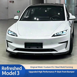 Kit de Carrocería para Tesla Model 3 Highland 2023-2024, Mejora de Rendimiento, Estilo P, Parachoques Delantero, Difusor Trasero, Alerón de Maletero - Product Image 4