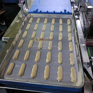 Machine à découpe automatique pour biscuits au caramel et petites gouttes Machine à découpe de gâteaux Distributeur de pâte à frire pour biscuits tranchés à la meringue - Product Image 3