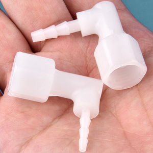 Adaptador de Rosca Interna Tipo L de Plástico PP, Conector de Rosca Interna de 2 Puntos, Grifo de Agua con Conectores y Adaptadores de Conector Pagoda - Product Image 6