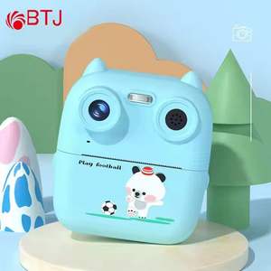 Cámara de Impresión Instantánea para Niños BTJ con Sensor CMOS 1080P, Gran Angular de 180°, MicroSD, Resistente al Agua, Pantalla de 2.4 Pulgadas y Función de Video - Product Image 4