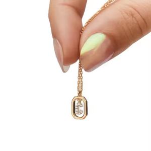 Joyería de Moda al por Mayor de Buena Calidad para Mujer, Collar con Letras de Plata 925 para Mujer - Product Image 5