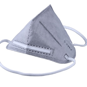 <span class=keywords><strong>Masque</strong></span> anti-poussière <span class=keywords><strong>FFP2</strong></span> <span class=keywords><strong>noir</strong></span>, lot de 20, 5 couches, certifié EN149, filtration à 95 %, <span class=keywords><strong>tissu</strong></span> non-tissé haute capacité - Product Image 2